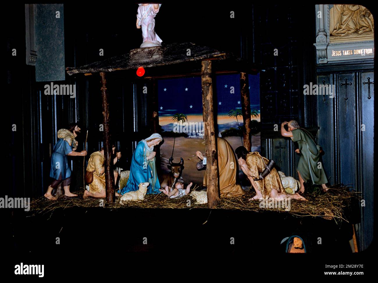 Christmas scene, St. Benedict's , Crèches Nativity scenes, Holidays
