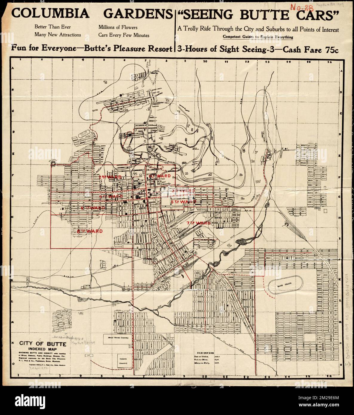 Indexed Map of Butte