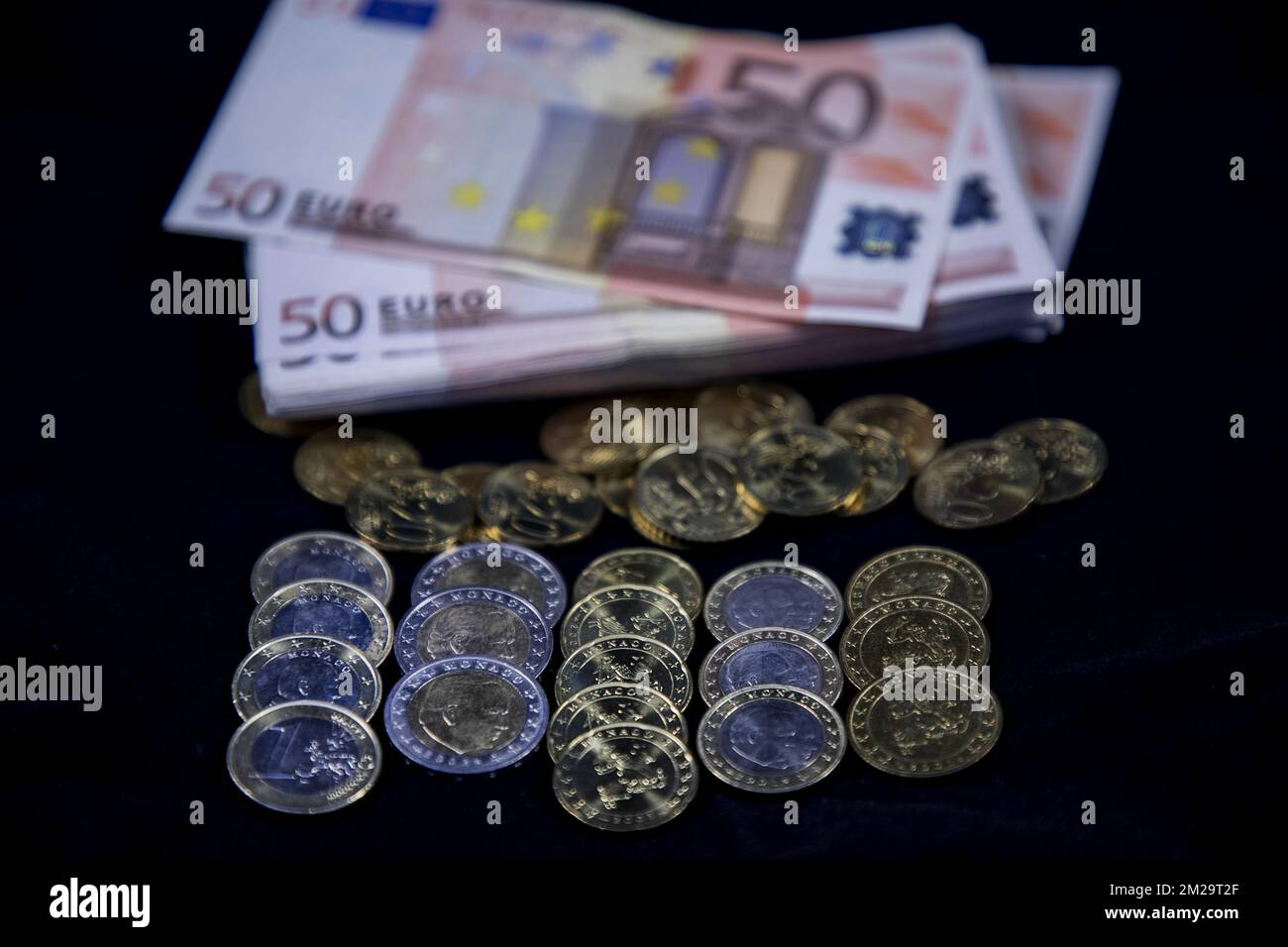 Monaco coin currency money hi-res stock photography and images - Alamy