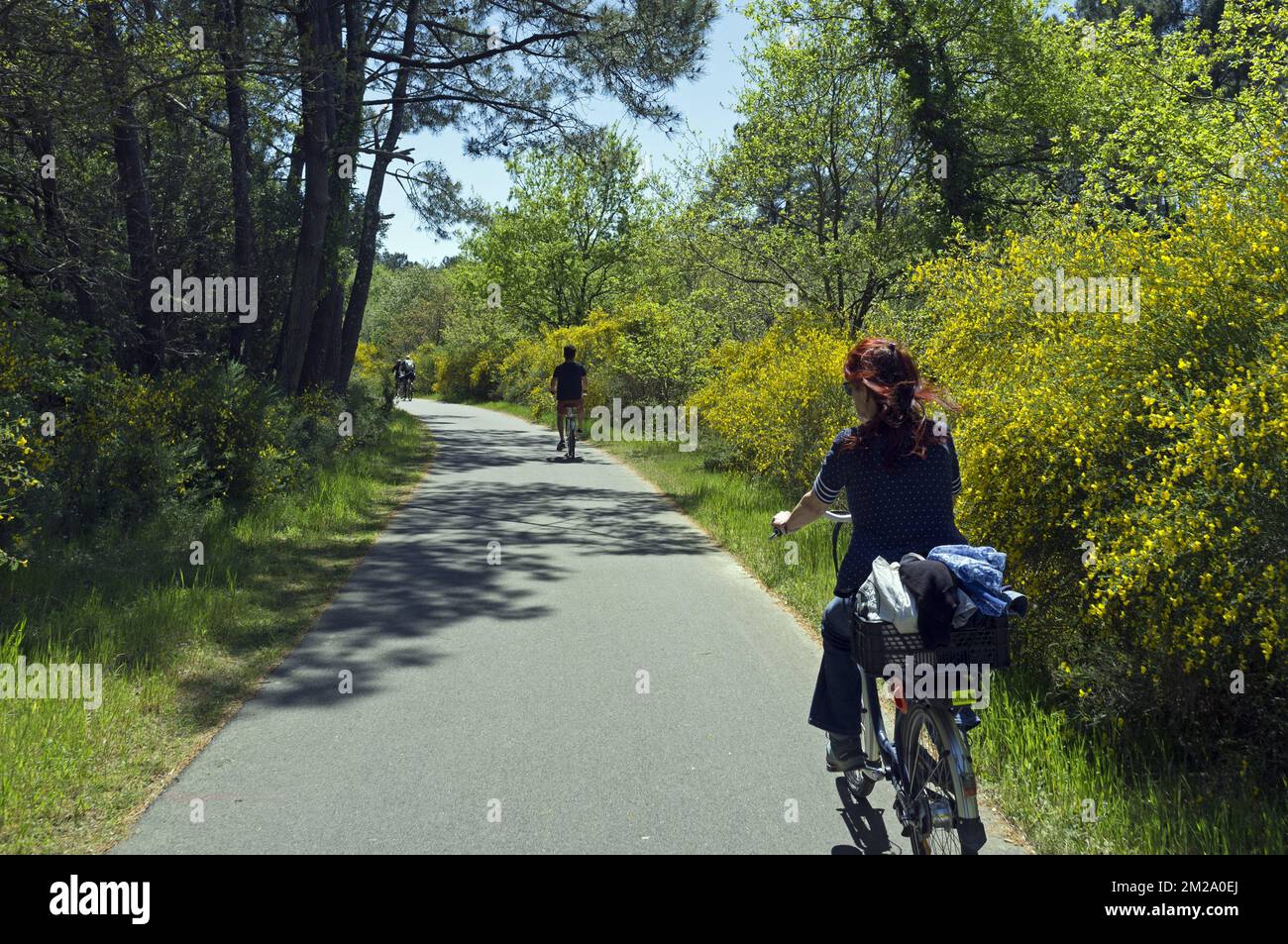 Promenade a velo hi-res stock photography and images - Alamy