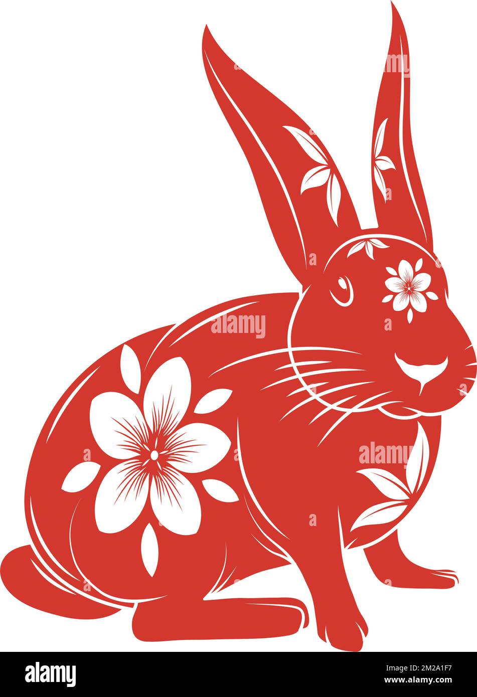 rabbit chinese zodiac animal icon Stock Vector Image & Art - Alamy