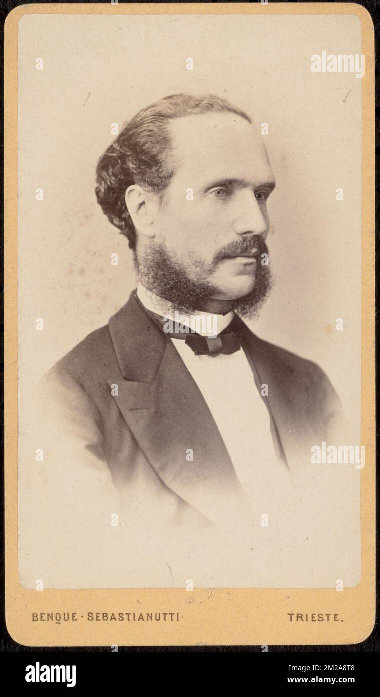 Cn. Bruno, Consul Général d'Italié , Consuls, Alexandre Benois Collection Stock Photo