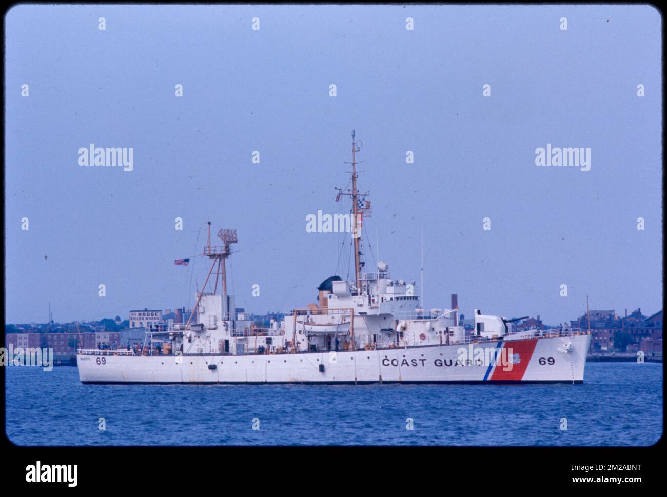 Coast Guard ship in Boston Harbor , Ships. Edmund L. Mitchell ...