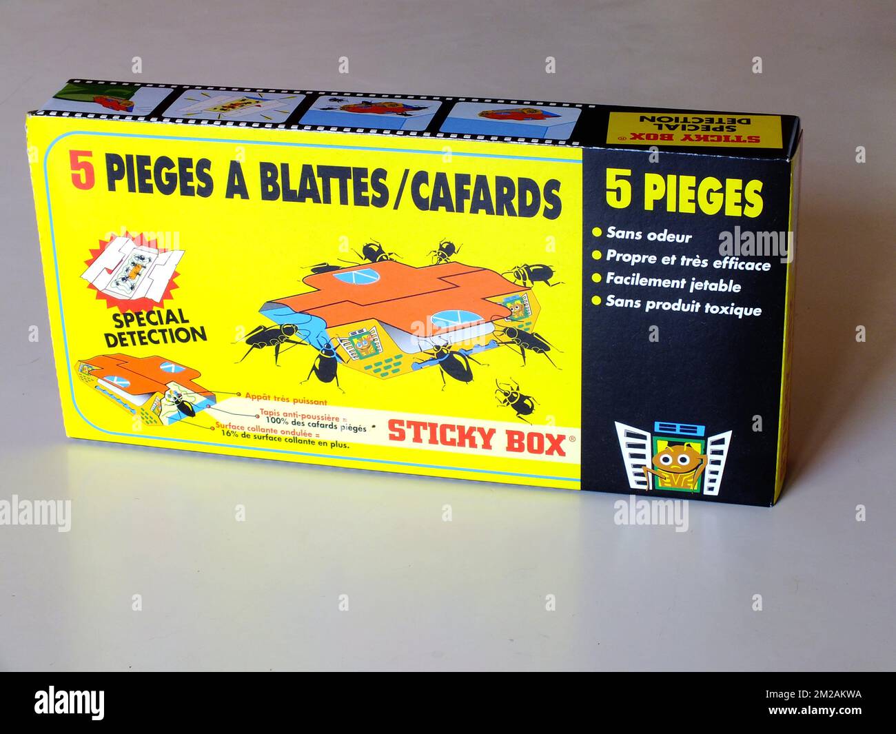 Piège à glu cafards/blattes Sticky Box