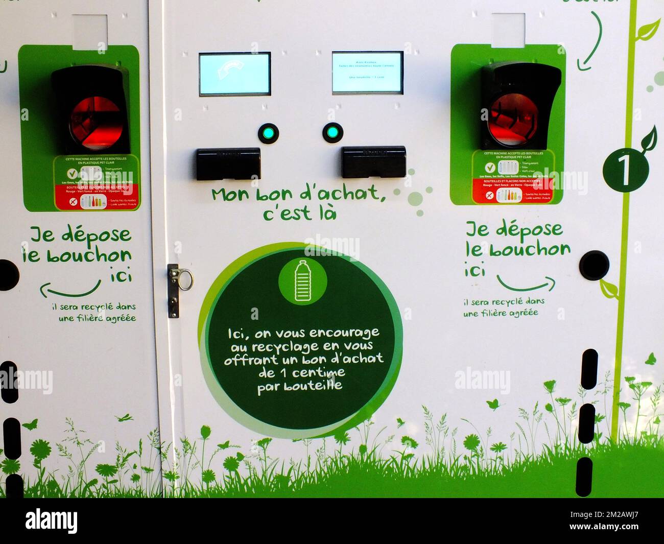 Environment Environnement Automate de récupération de bouteilles à