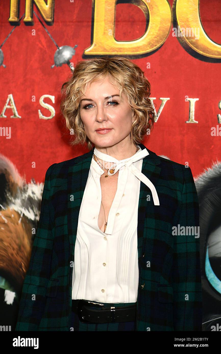 Amy Carlson attends 'Puss in Boots: The Last Wish' World Premiere on December 13, 2022 at Jazz at Lincoln Center in New York, New York, USA. Robin Platzer/ Twin Images/ Credit: Sipa USA/Alamy Live News Stock Photo