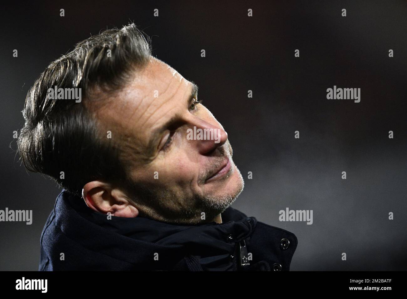 Genk's head coach Albert Stuivenberg pictured during a Croky Cup 1/8