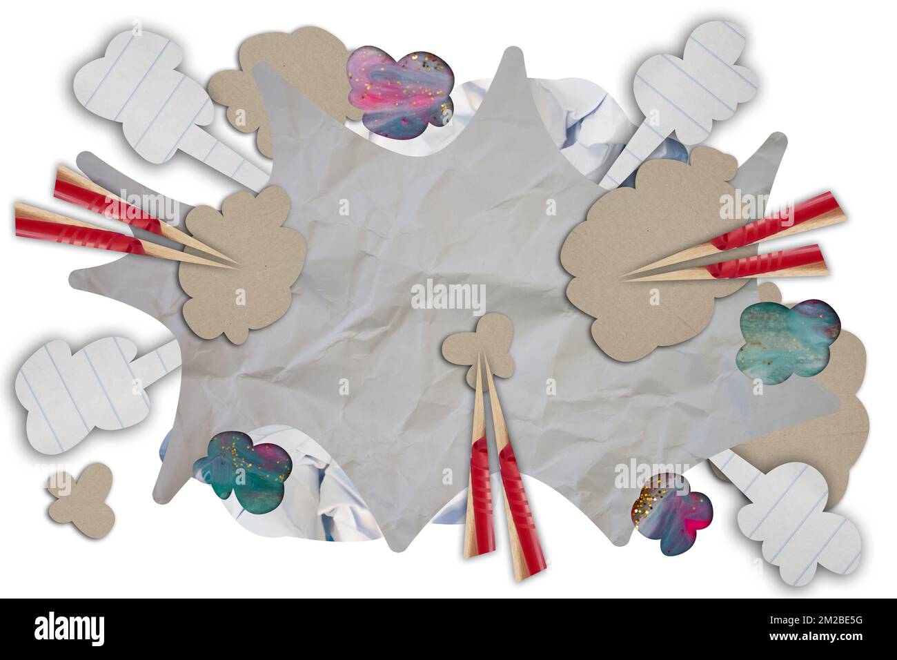 Modern scrapbook Cut Out Stock Images & Pictures - Alamy
