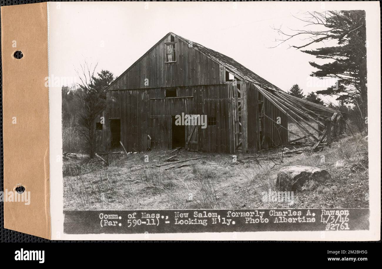 Commonwealth of Massachusetts, formerly Charles A. Rawson, looking