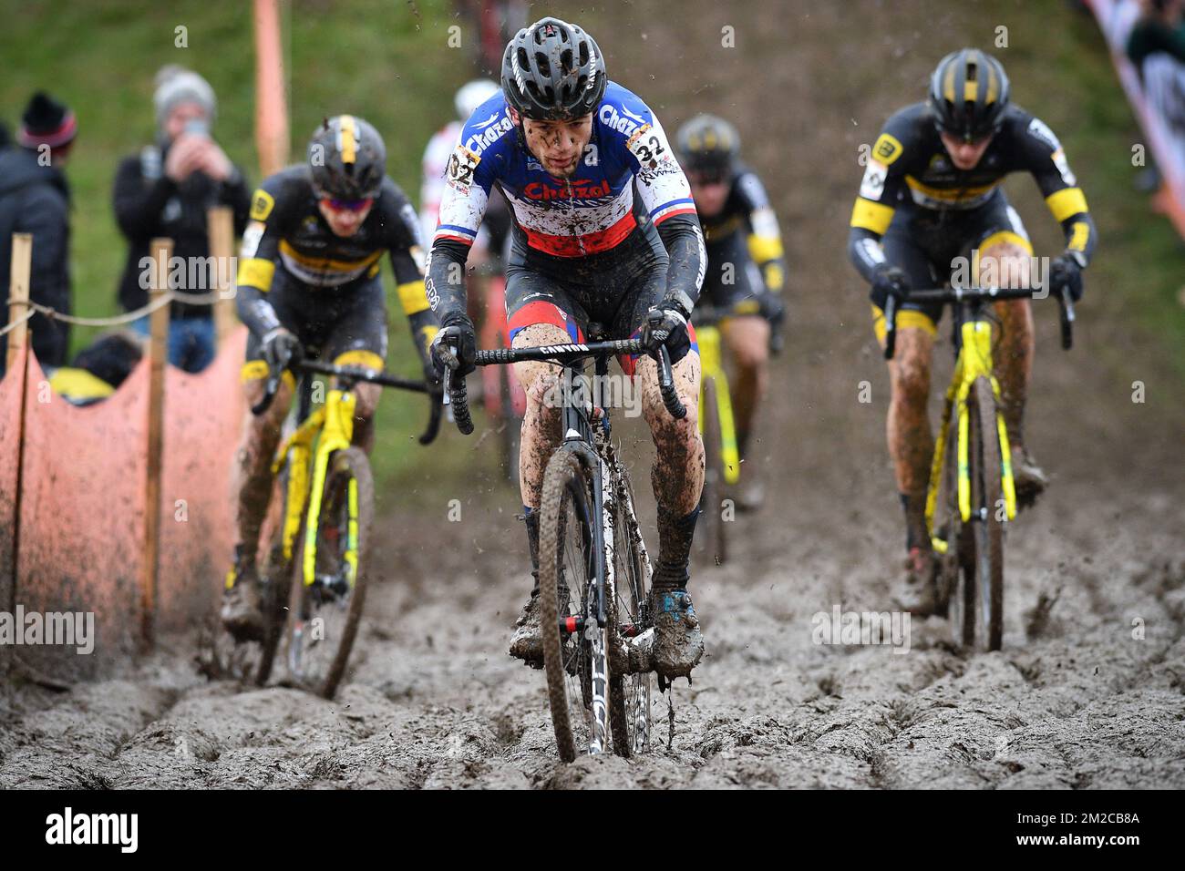 French Steve Chainel pictured in action during the men elite race of