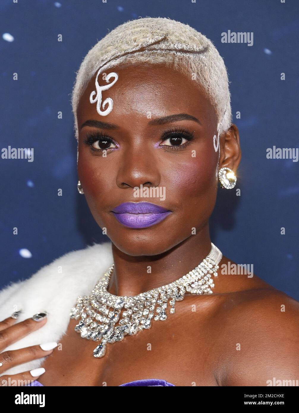 Alexis Louder arriving to the ‘Violent Night’ Los Angeles Premiere at