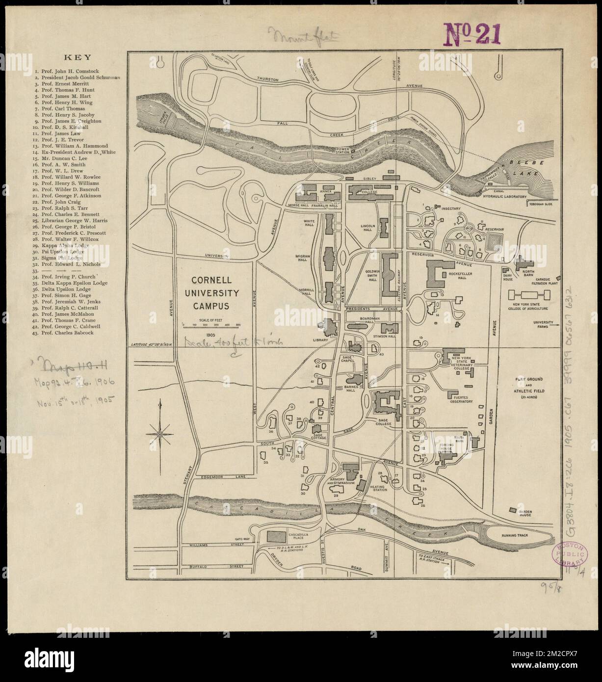 Cornell University campus , Cornell University, Maps, Ithaca N.Y., Maps