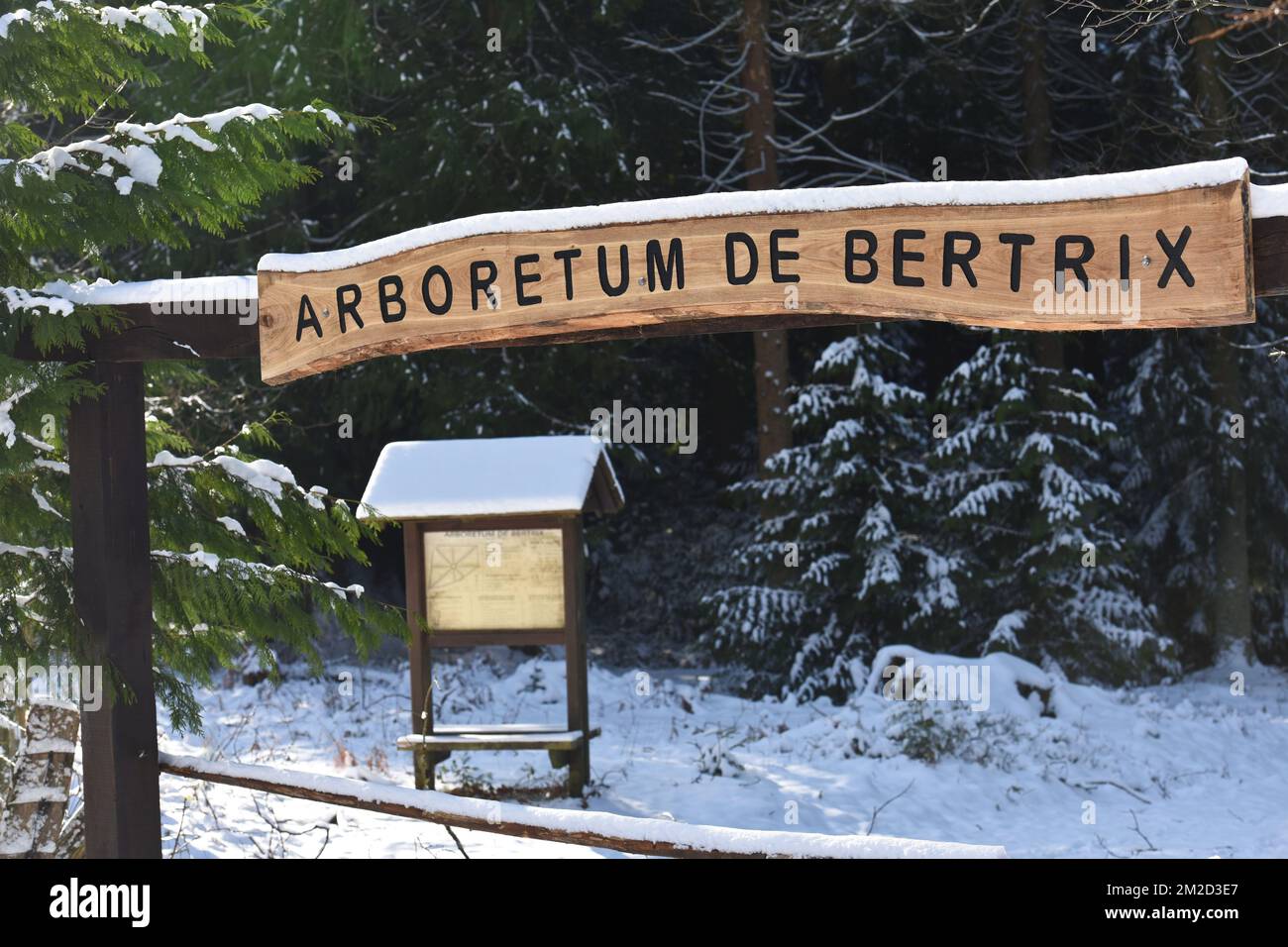Arboretum of Bertrix Arboretum de Bertrix 08/02/2018 Stock Photo Alamy