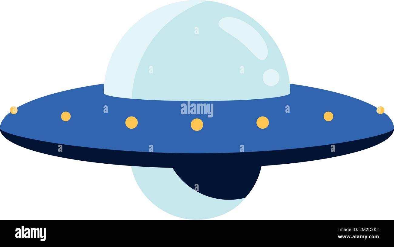 space outer ufo flying icon Stock Vector Image & Art - Alamy