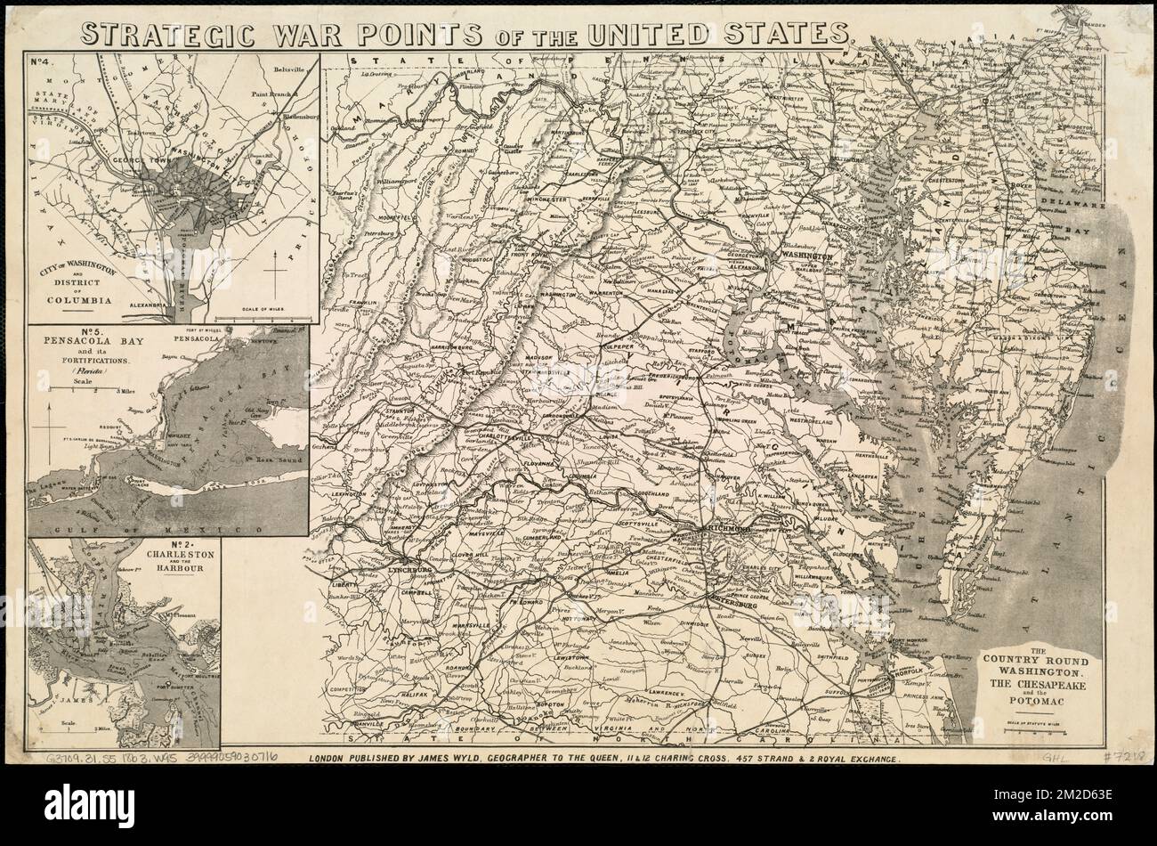 The country round Washington - The Country Round Washington The Chesapeake And The Potomac Chesapeake Bay Region Md And Va History 19th Century Maps Potomac River History Civil War 1861 1865 Maps Washington Dc History Civil War 1861 1865 Maps Pensacola Bay Fla History 19th Century Maps Charleston Harbor Sc History 19th Century Maps United States History Civil War 1861 1865 Maps Norman B Leventhal Map Center Collection 2M2D63E 