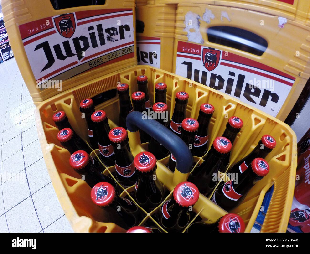 Bier InBev | Bière InBev 19/02/2018 Stock Photo