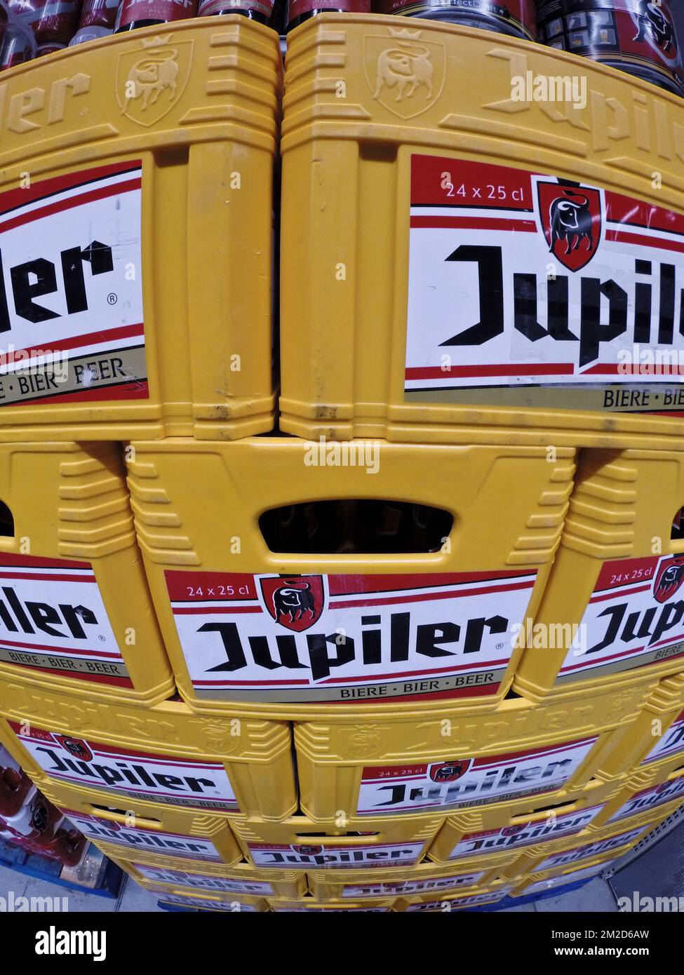 Bier InBev | Bière InBev 19/02/2018 Stock Photo