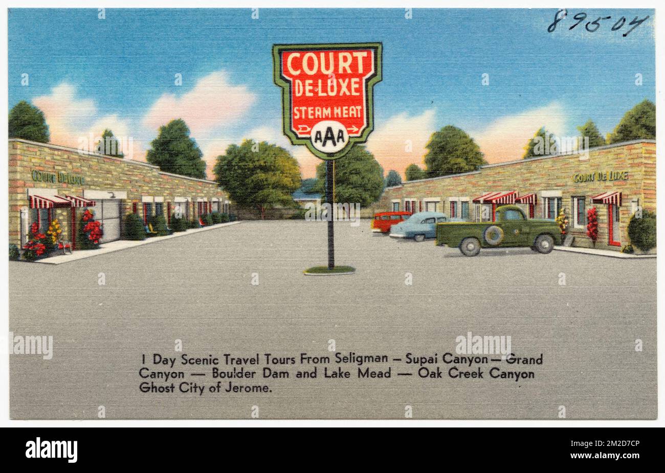 Court Deluxe, 1 day scenic travel tours from Seligman Supai Canyon Grand Canyon Boulder Dam