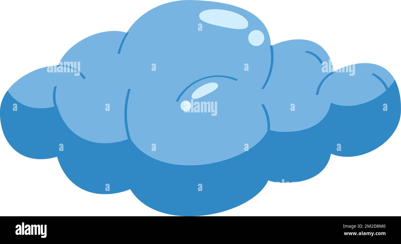 cloud sky floating isolated icon Stock Vector Image & Art - Alamy