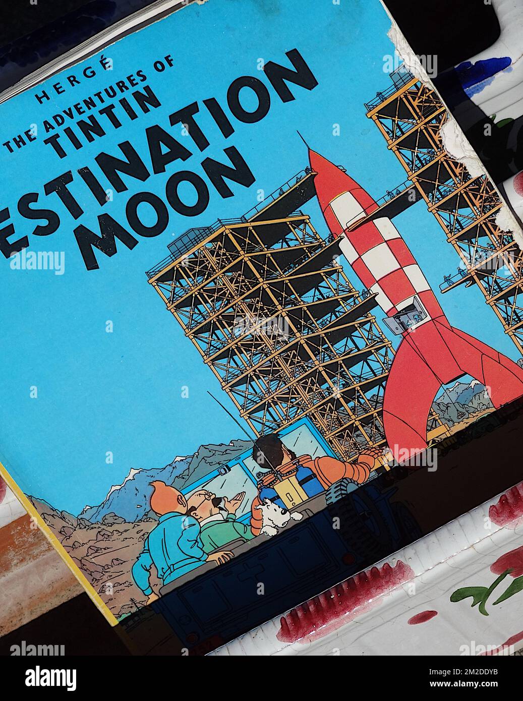 Comics Tintin | Bandes dessinées Tintin 03/03/2018 Stock Photo