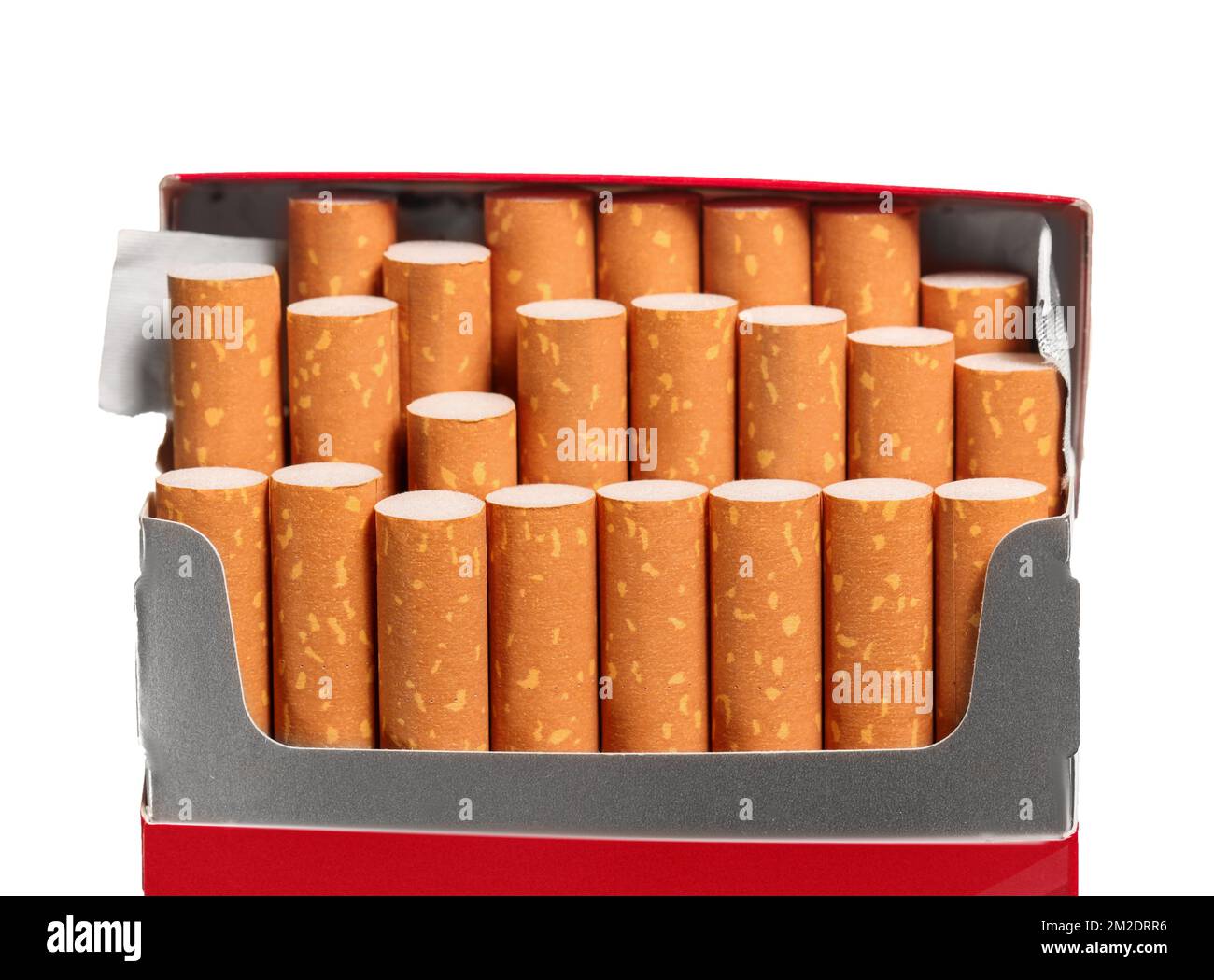 Pack of cigarettes isolated on white background, closeup Stock Photo Alamy