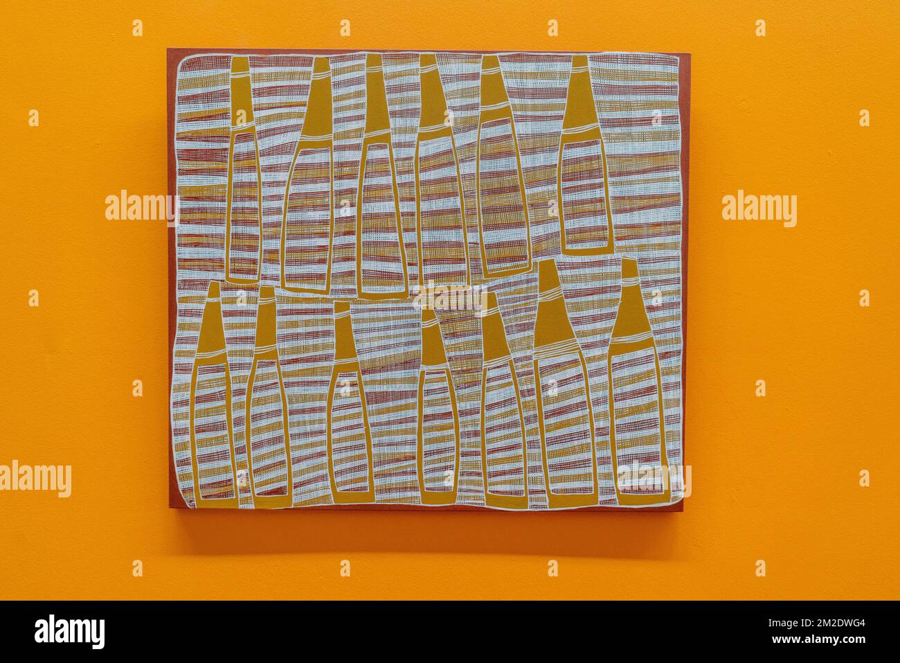 Aboriginal Indigenous Art, Adelaide, Australia Stock Photo Alamy