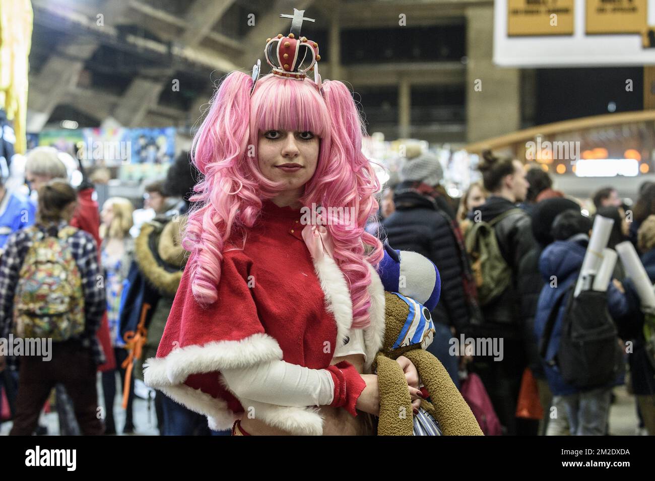 Ninth edition of Made in Asia in Brussels | Neuvieme edition du salon Made in Asia - Culture pop manga asiatique 17/03/2018 Stock Photo
