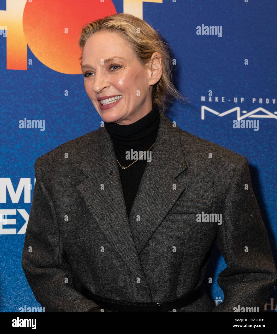 Uma Thurman Attends Opening Night For Some Like It Hot On Broadway At