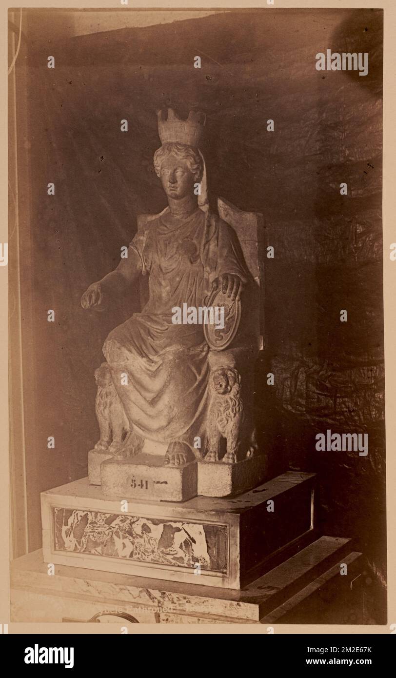 Cybele enthroned. Louvre , Antiquities, Sculpture, Goddesses, Cybele ...