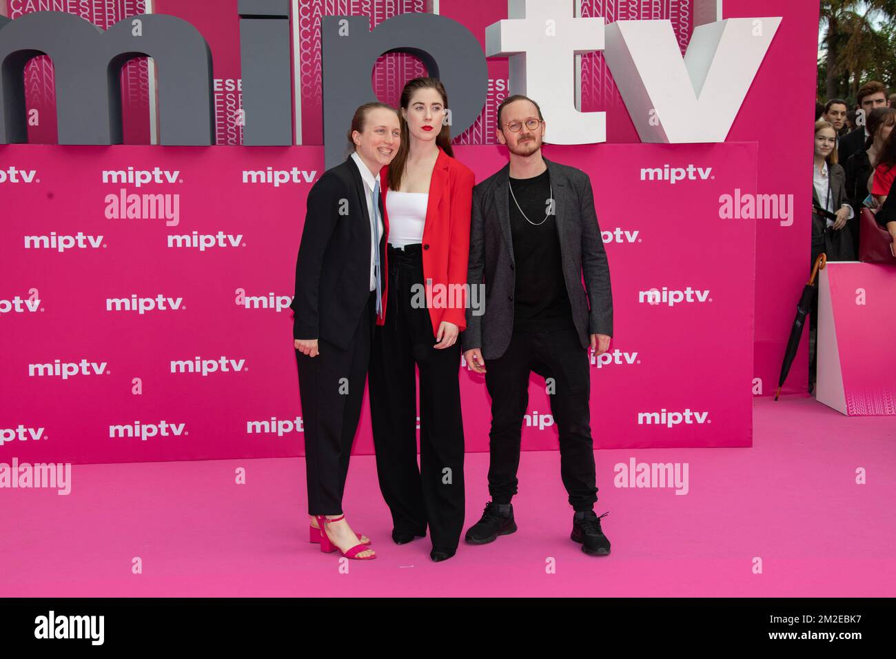 Justine Stevens, Erin Carter and Andrew Nicholas McCann Smith on the