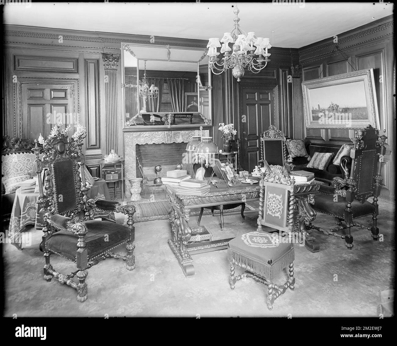 Danvers, Collins Street, interior, drawing room, Robert 'King' Hooper
