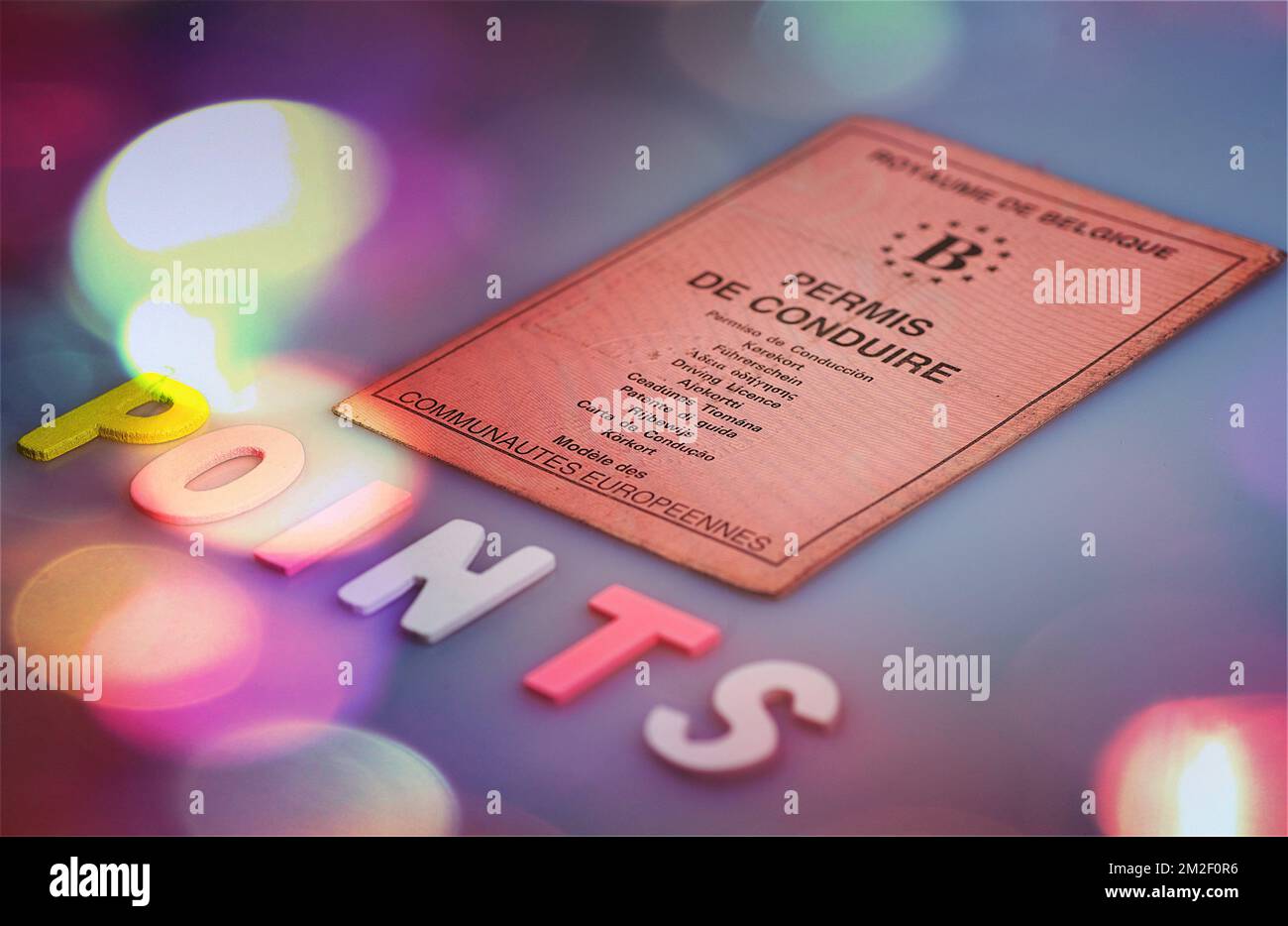 Driving license to points Permis de conduire à points 06/05/2018