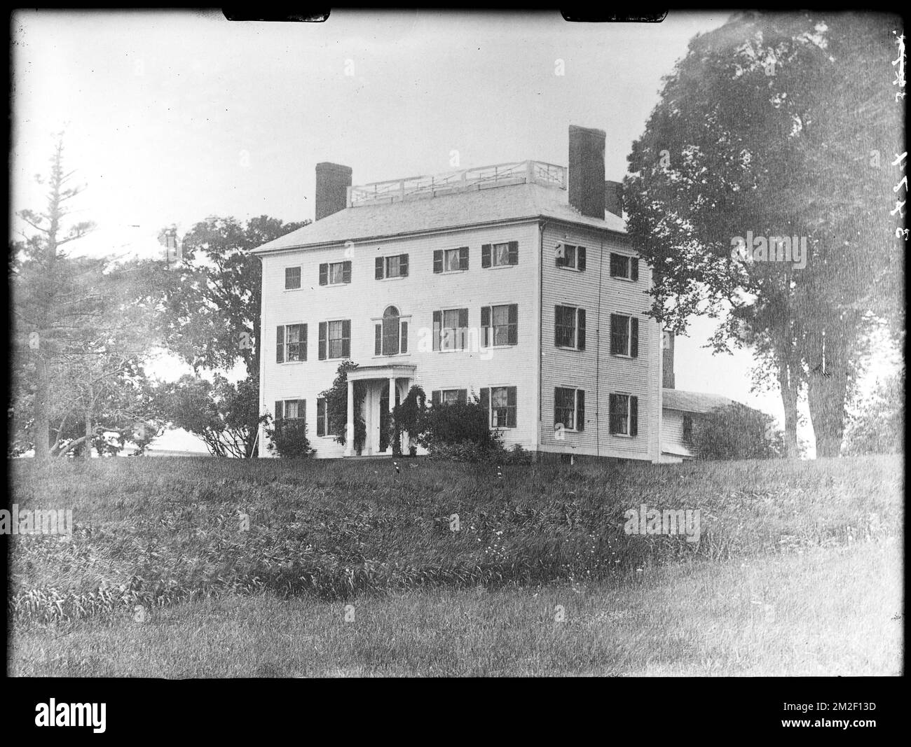 Danversport, ReadPorter house , Houses. Frank Cousins Glass Plate