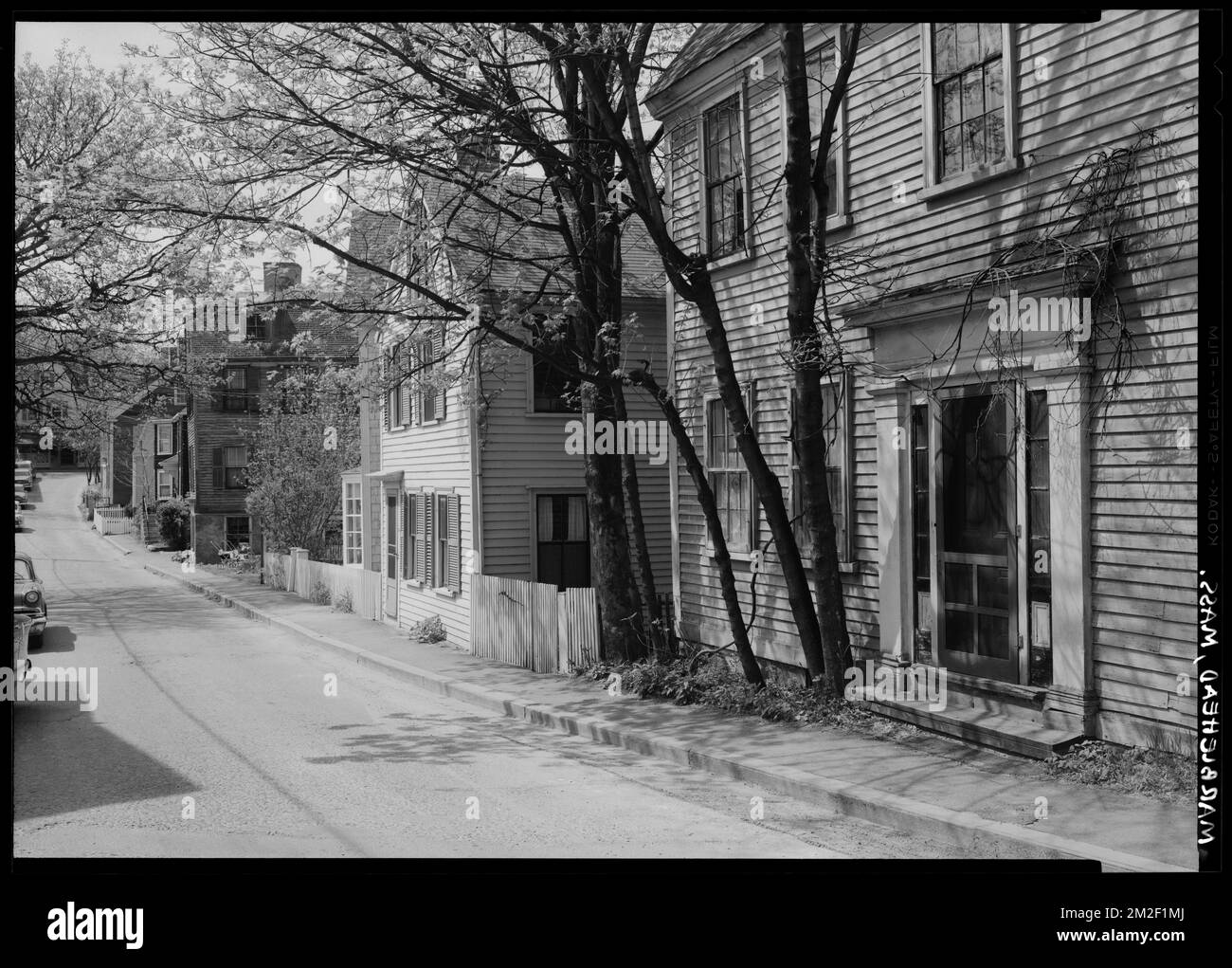Darling Street, Marblehead , Architecture, Dwellings, Streets. Samuel