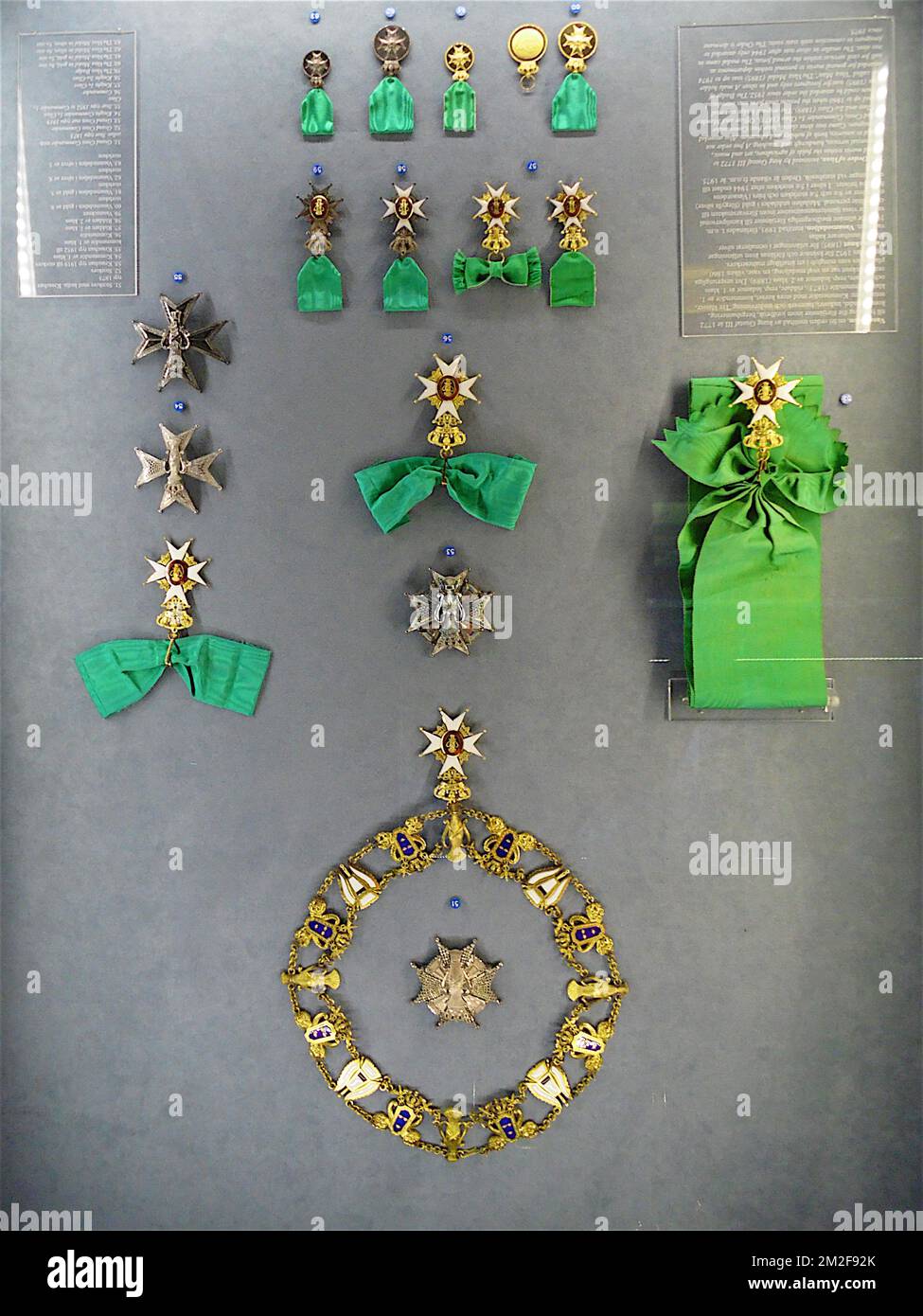 Decoration collection of the royal family of Sweden Décoration