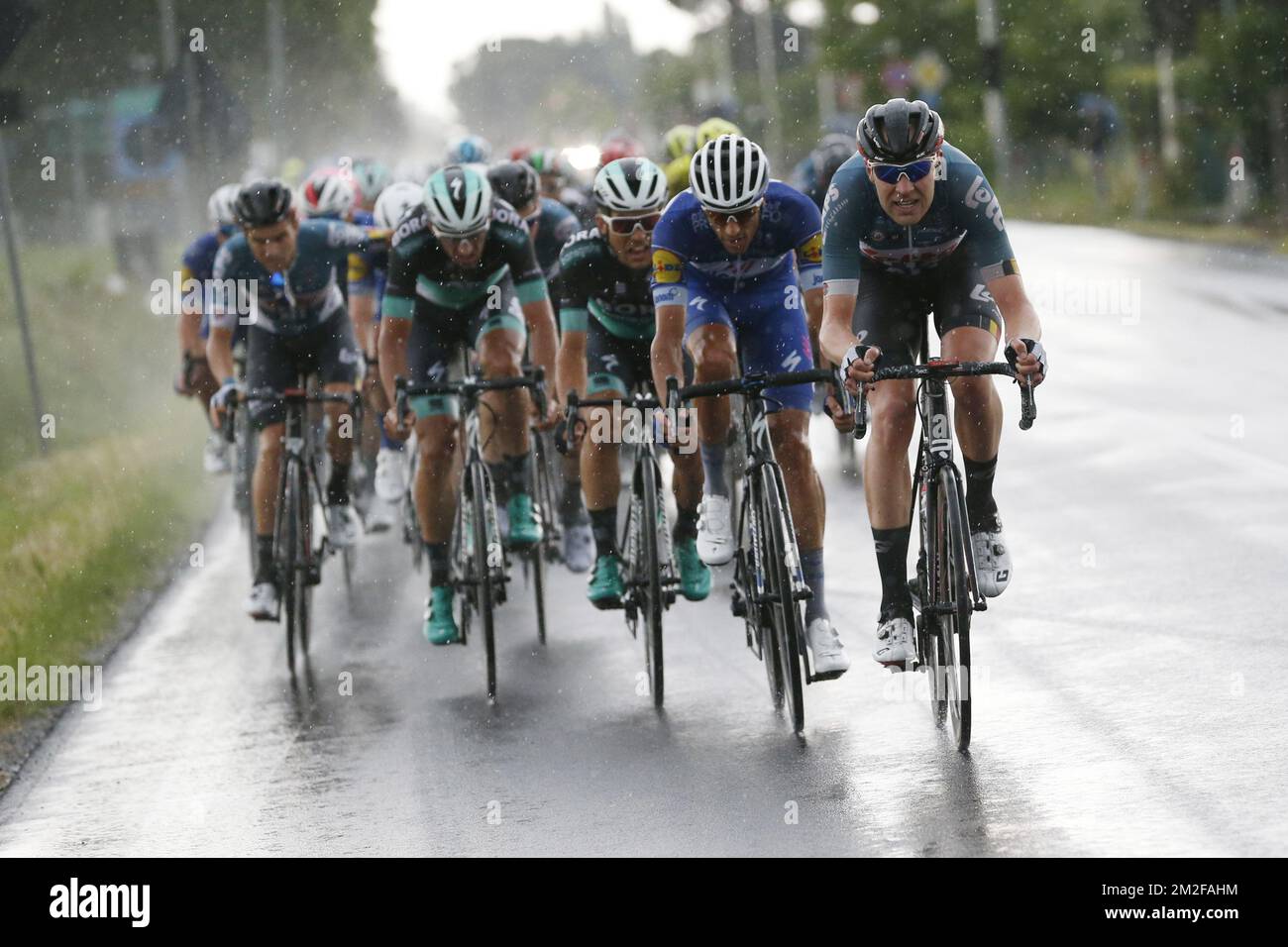 Belgian Frederik Frison of Lotto Soudal pictured at stage 13 of the