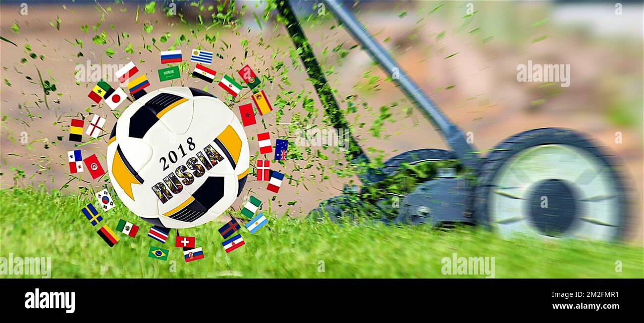 FIFA World Cup Russia | Coupe du monde football en Russie 29/05/2018 Stock Photo