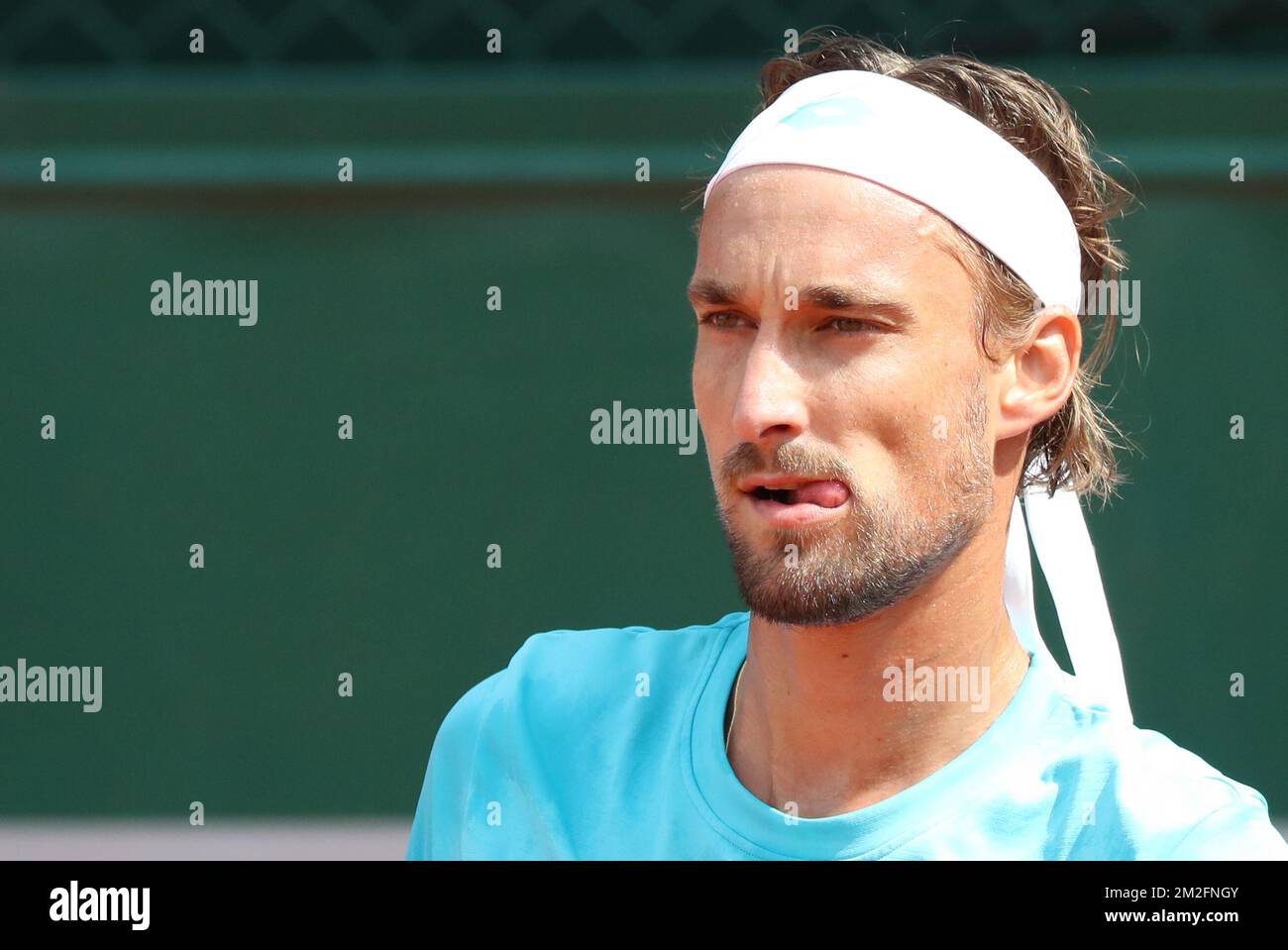 Belgian Ruben Bemelmans (ATP 110) pictured during his tennis game