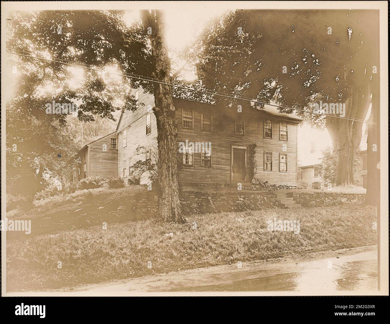 The Dennis Stebbins House, Main St. , Houses, Historic buildings. Leon