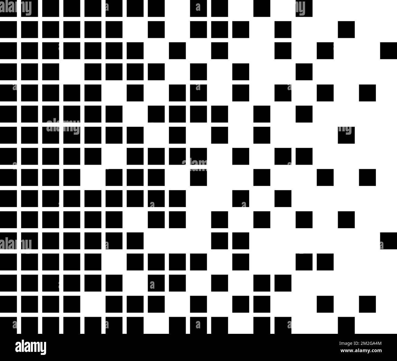 Pixel disintegration background. Halftone fragment. Dispersed dotted