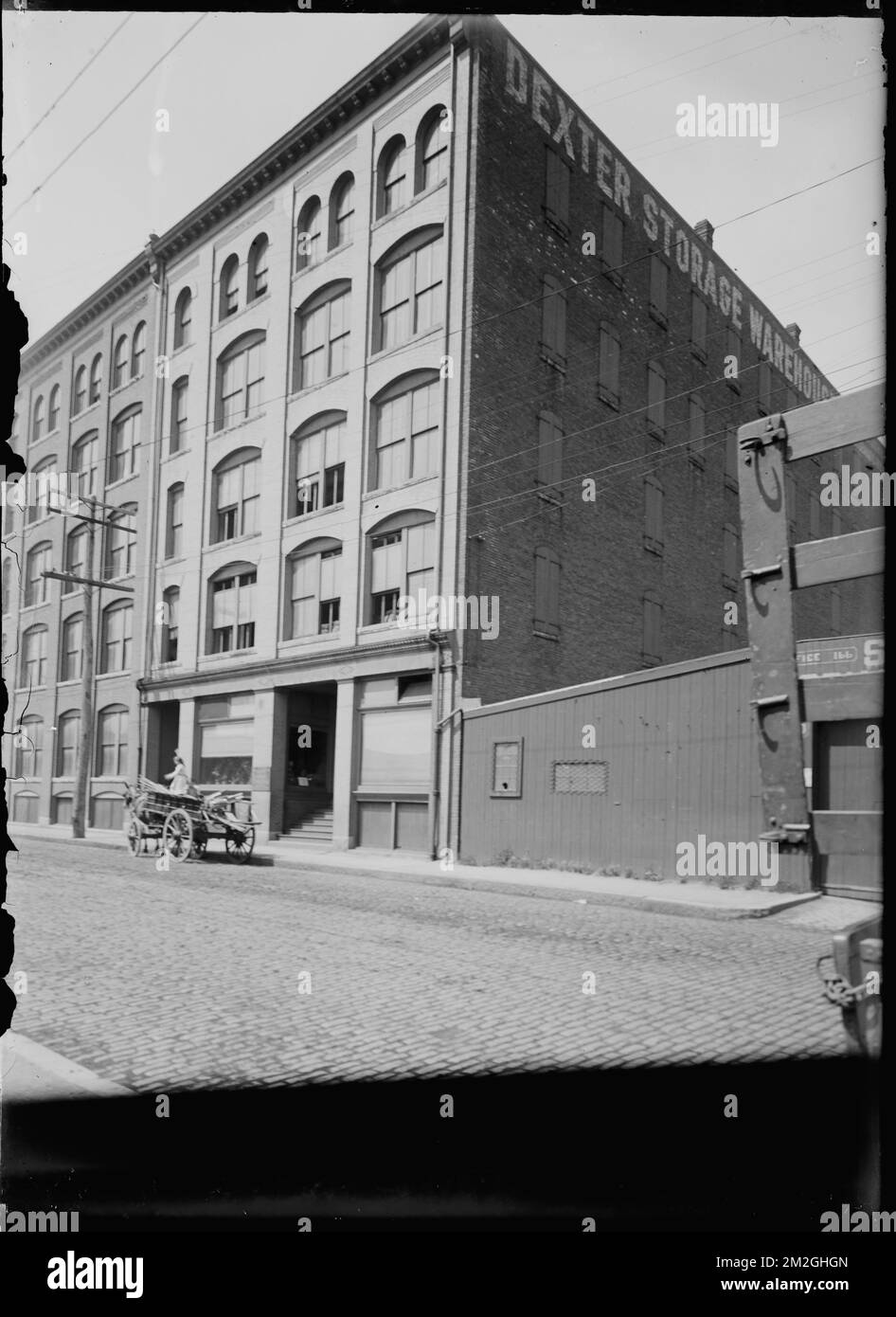 Dexter Storage warehouse 'A' St. , Warehouses, Boston Wharf Company