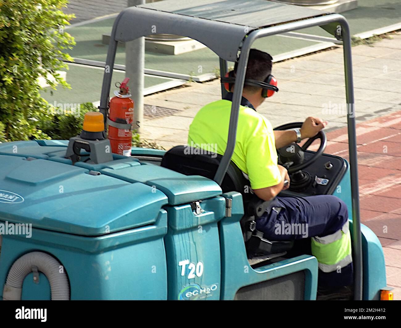 Cleanliness machine | Machine de nettoyage 21/07/2018 Stock Photo - Alamy
