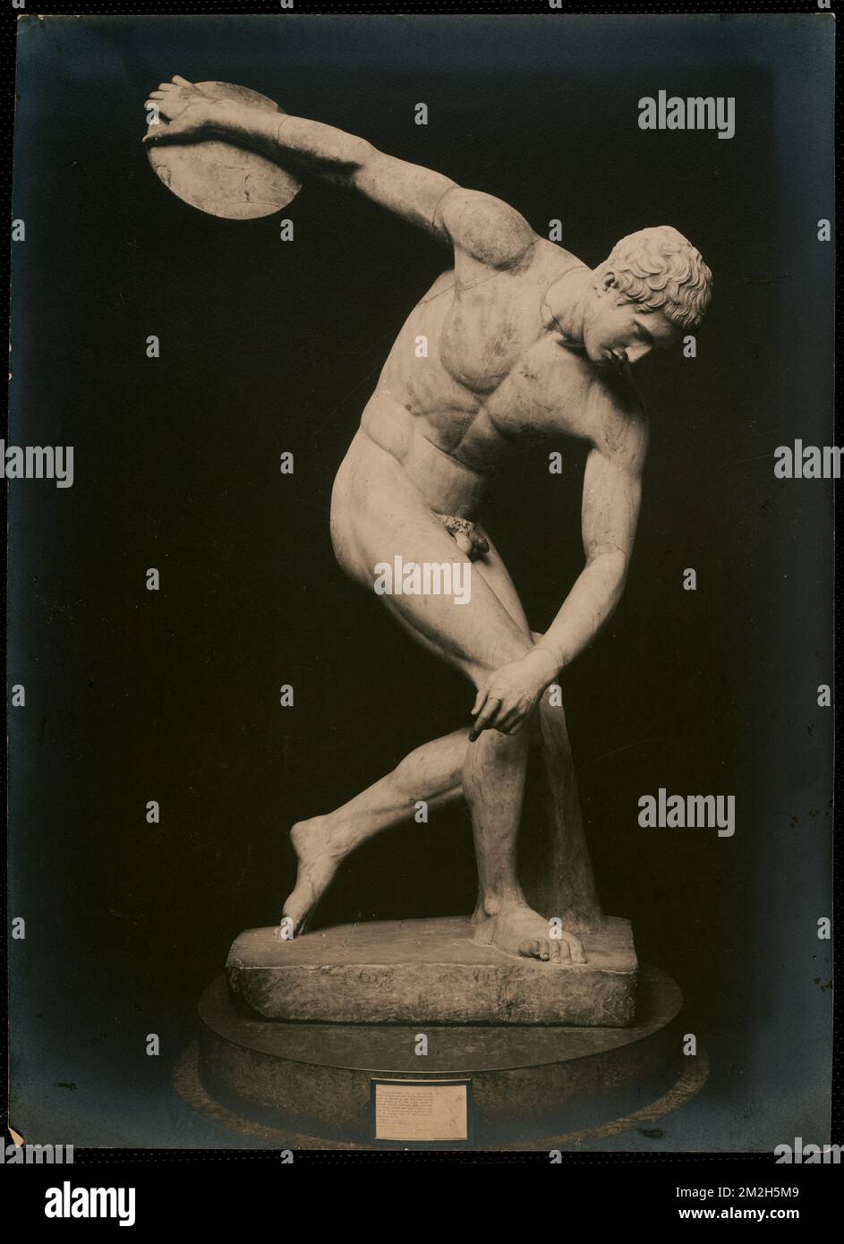 Discus thrower , Antiquities, Sculpture, Athletes, Discus throwing