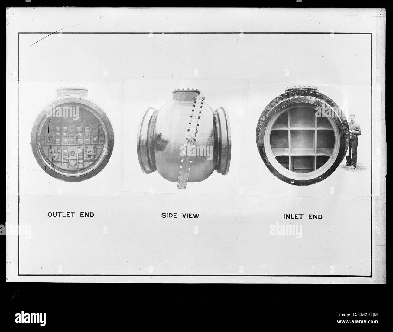 Distribution Department, Coffin Valve Company, 48inch check valve