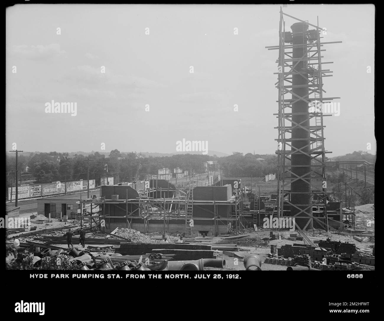 Hyde north station Black and White Stock Photos & Images Alamy