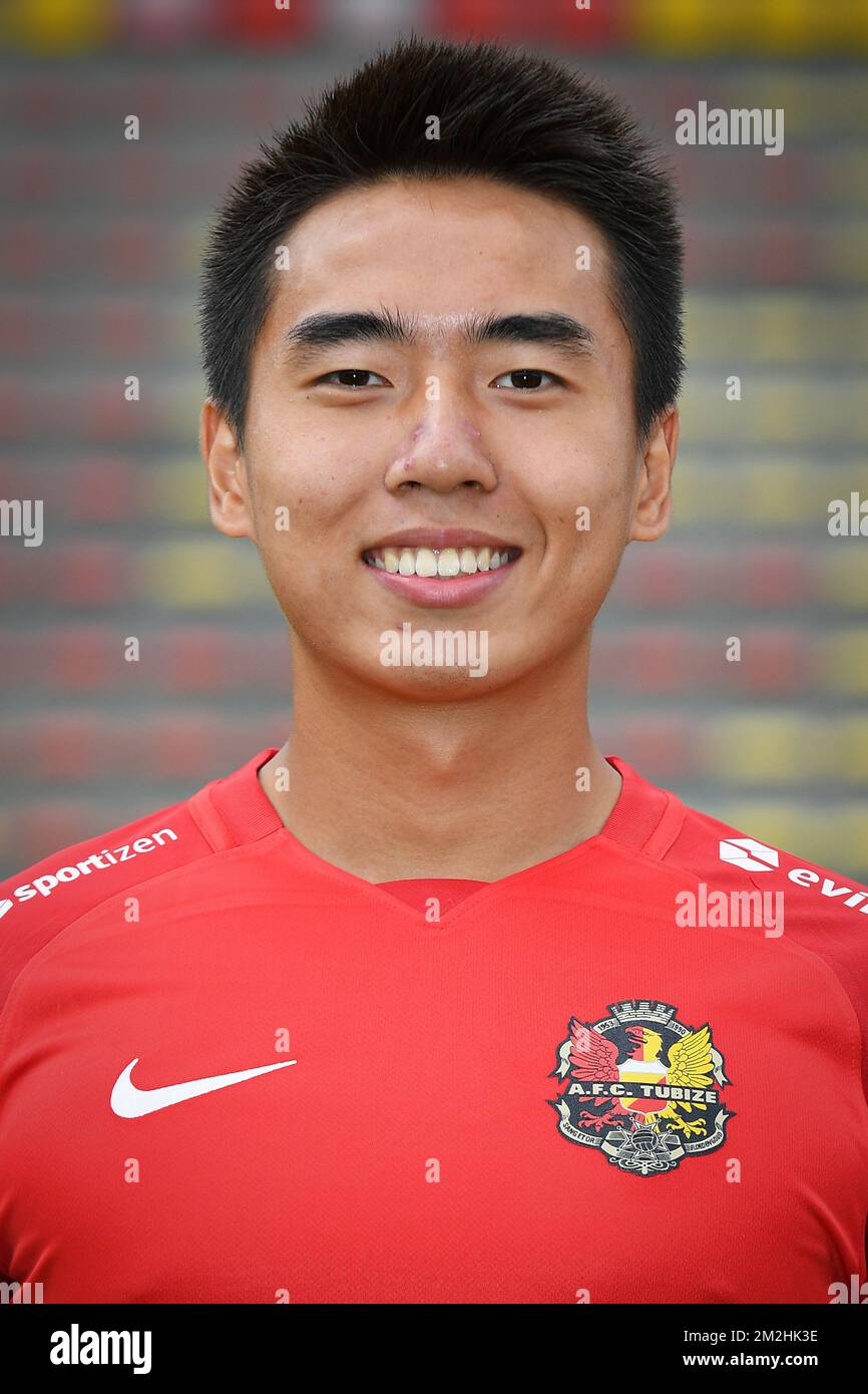 Tubize's Xin Luo pictured during the 2018-2019 season photo shoot of ...