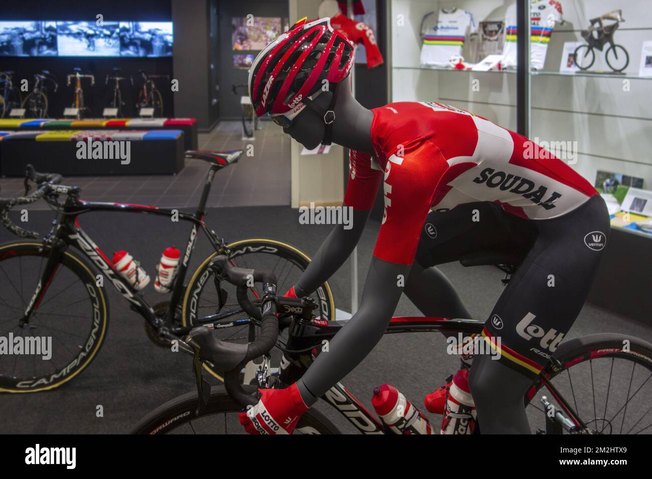 Support Lazer Pour Casque - Cyclisme, Tour Des Flandres, Van Aert - Neuf
