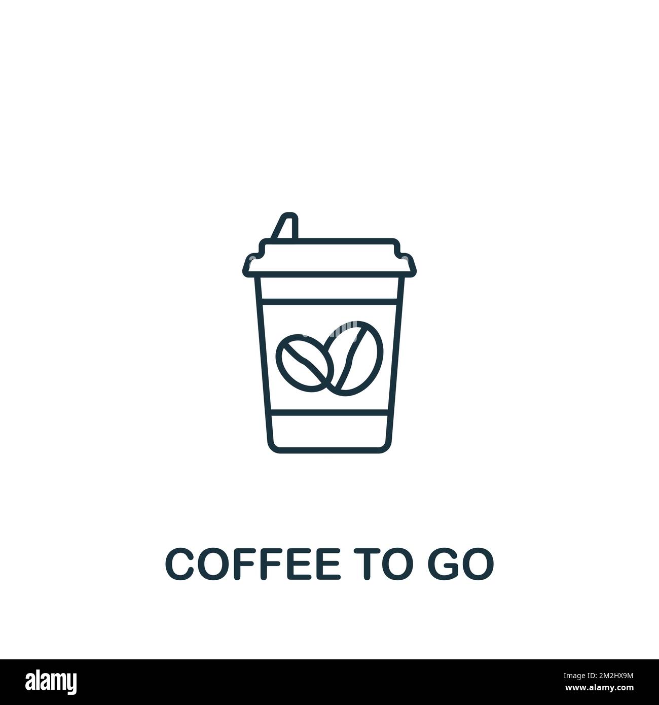 To Go Coffee Icon