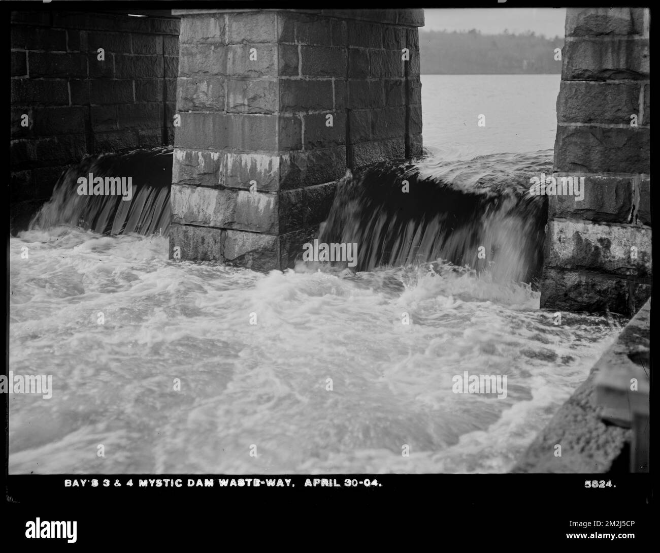 Distribution Department, Mystic Dam, Wasteway, Bays 3 and 4, Arlington