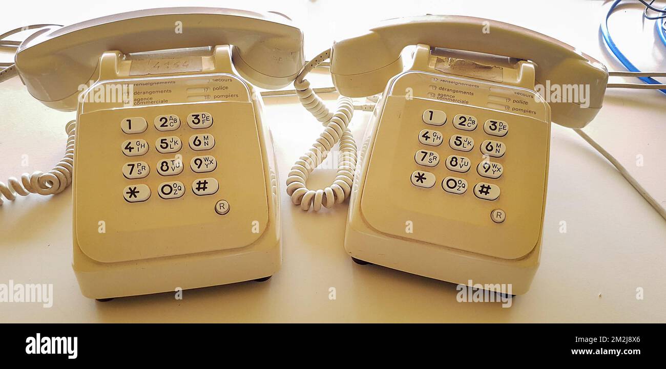 Old key phone Vieux téléphone à touches 30/08/2018 Stock Photo Alamy